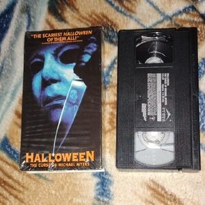 Vintage Halloween: The Curse of Michael Myers Horror VHS Tape